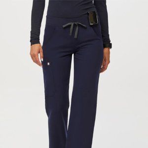FIGS Women's Kade Cargo Scrub Pants in Navy, XSP